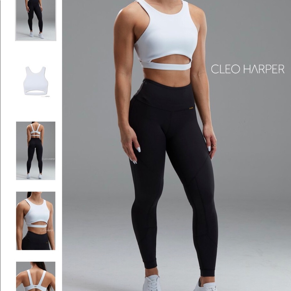 White Cleo Harper Coco Bralette